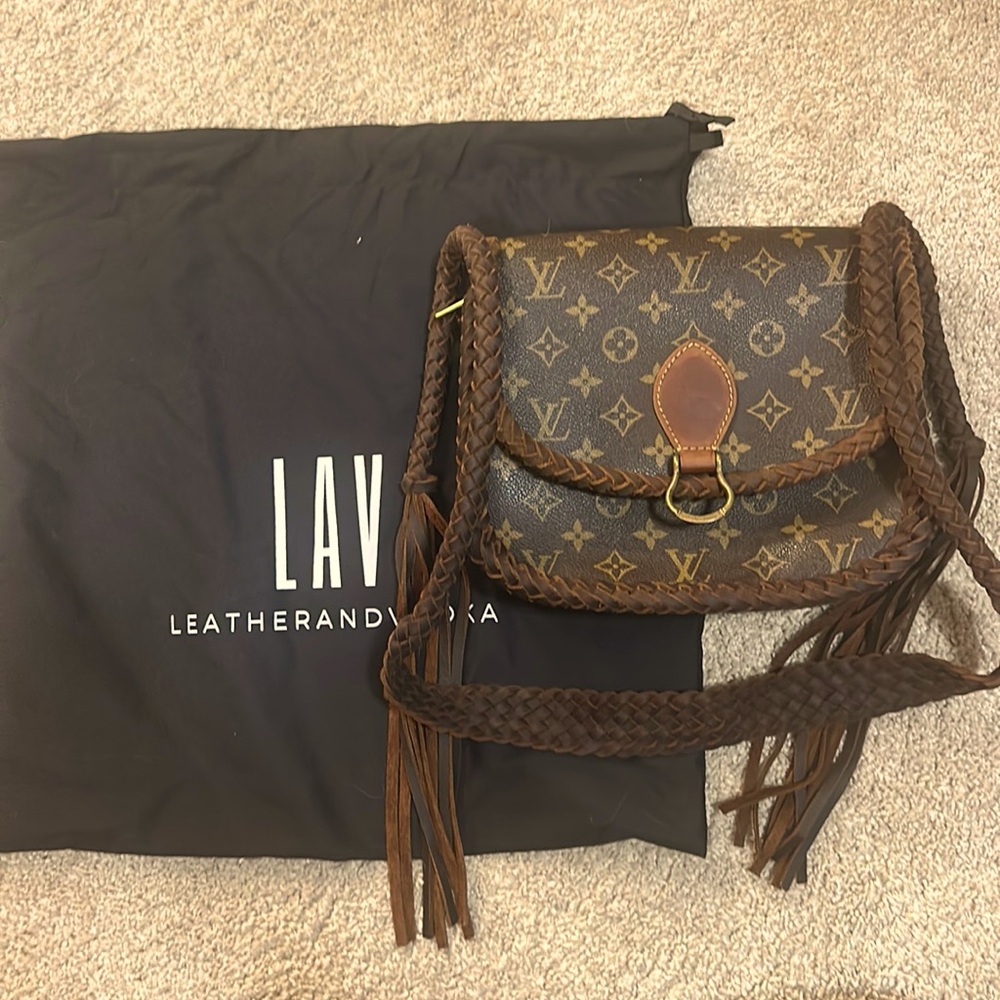 Authentic Louis Vuitton Leather and Vokda